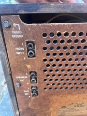 Vintage GE T-3000A Large Heavy Stereophonic High Fidelity FM Radio Stereo PARTS