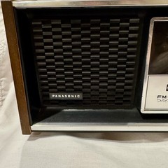 Vintage Panasonic RE7369 Radio 1970s FMAM 2 Band 9 Transistor 6 Diode MCM TESTED