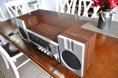 Vintage Emerson MM-785 Radio Cassette Player Clock Stereo