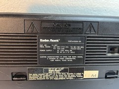 Vintage Radio Shack Portavision-50 12-687 AM/FM/TV Portable Radio **Parts Only**