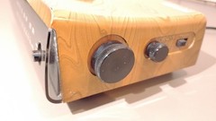 TOSHIBA Alarm Clock Radio *Vintage* Wood Grain 1980&rsquo;s / Model RC-7180F