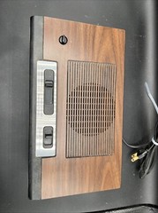 Vintage General Electric AM/FM Flip-Clock Radio Model 7-4310F Works/Tested