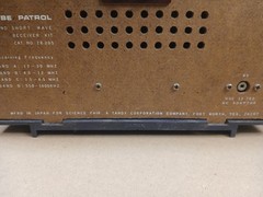 Tandy Corp.Science Fair Globe Patrol 4 Band Sort Wave Radio Japan PLEASE READ