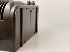 Working Motorola Tube Radio 1939 Art Deco Design Bakelite Model 61A MID CENTURY