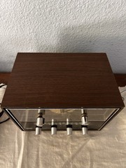 Montgomery Wards Airline AM/FM Clock Radio Early 1970s Tested Clock Keeps Time