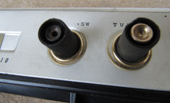 Sanyo 6SC-10 Vintage Clock Radio W/ Batteries Tunes Channels Sold AS-IS Japan