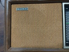 Sony TFM-9450W 11 Transistors 2 Band AM/FM Radio Vintage MCM Excellent Condition