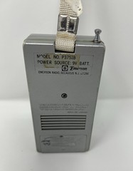 Rare Vintage Emerson P3751B FM/AM 2 Band Transistor Receiver Taiwan , WORKS
