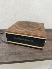 VTG Wynford Hall Flip Clock Radio Alarm Stereo Adaptor Model #NSI-1103