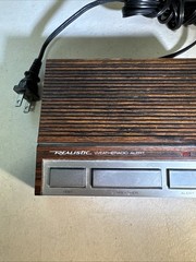 Realistic Model 12-140 Weatheradio Weather Alert Radio Vintage Faux Wood Grain