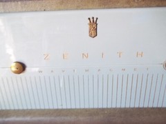 Vintage Zenith Trans-Oceanic Transoceanic Wave Long Distance Tube Radio Works