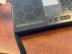 Vintage Sony ICF-SW7600 World Band Receiver with Antenna —