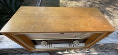 Grundig Majestic Tube Radio 2077 1950’s Tabletop AM/FM Shortwave Vintage Germany