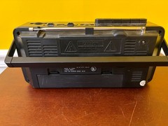 Vintange Electro Brand Portable AM/FM Radio Cassette Player Model 7937 Tested