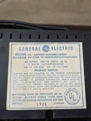 GE General Electric Solid State P1985A World Moniter FM/AM radio For Parts Anten
