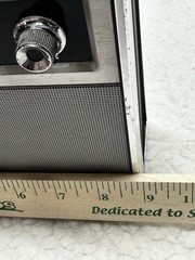 Vintage Panasonic AM/FM Radio Model RF 757 2 Band 10 Transistor 7 Diode Japan
