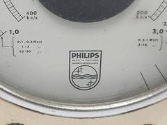 Vintage 1950s Philips GM2883 HF Signal Oscillator