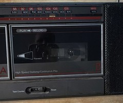 Vintage Sears SR3000 Series FM/AM Stereo Receiver Dual Cassette Not working