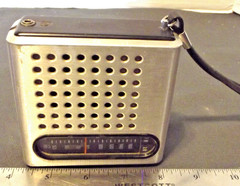 Sony AM/FM/Weather Radio Model #TFM-3950W TESTED Silver