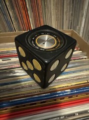 Sanyo Dice Radio Vintage 1970s MCM Transistor Radio WORKS