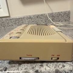 Vintage GE Softlite AM/FM Alarm Clock Radio Model 7-4657A Works Great Light