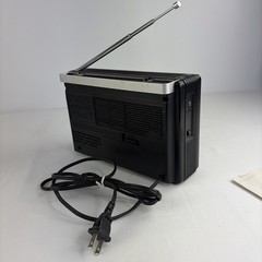100% Working SEARS AM FM TV Portable Sound Radio w/ Owners Manual VERY CLEAN