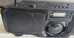 Vintage Hitachi CX-W700HC CD Cassette Boombox AM/FM Double Cassette – Working