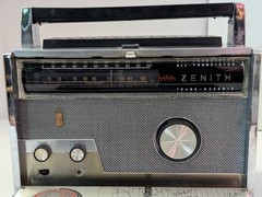 #1 Vintage Zenith Trans-Oceanic Royal 1000 Multi-Band Radio Battery Pack Incl