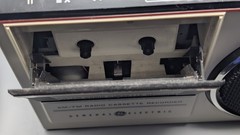 Vintage General Electric GE 3-5244B AM/FM Radio Works Cassette Recorder Repair