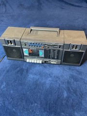 Vtg Sony CFS-5000S AM/FM-MW-SW 7 Band Receiver/Recorder Boombox Tested Working*