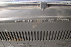 Vintage GE Super Radio Model 7-2887A FM/AM Wide Band Radio Tested WORKING