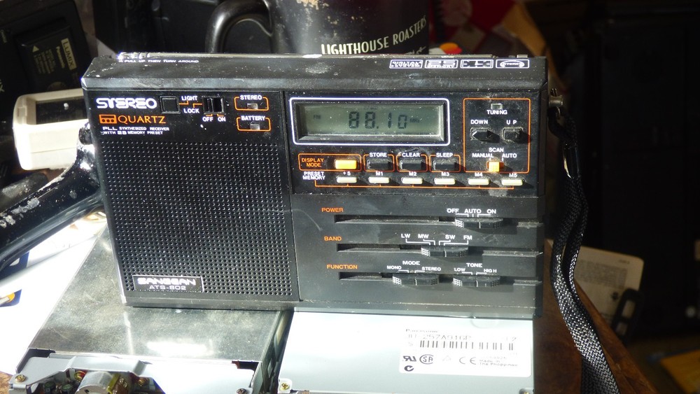 Sangean ATS-802 PLL Shortwave Radio Multiband For The World – Working