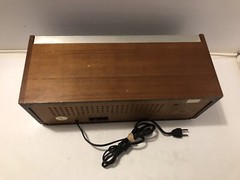 Panasonic AM FM Shelf Tabletop Radio RE-7371 Working Tested Wood Case