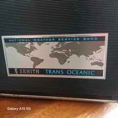 Zenith Trans Oceanic Royal D7000Y Solid State Portable Radio 11 Band WORKING!