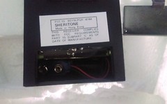 Vintage Sheritone Model GR-4744 Pocket AM FM Stereo Radio W/Headphones