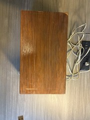 KLH Model Twenty-One All-Transistor AM Receiving System Vintage Wood Radio