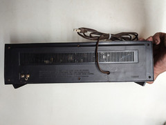 Vintage Retro Woodgrain Stereo AM FM Monteverdi Taiwan J928 Needs Antenna Wire