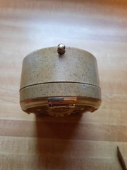 Jukebox Shaped 50s Radio AM FM Model JB-21 Gray Vtg Works Small 6&Prime; Unbranded