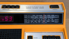 NordzMende Vario Clock 4000 Radio 6.177 H – Made in Germany 1970s – Rare!