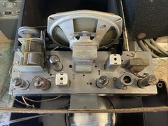 Motorola AM Tube Radio Model 6X Vintage Works But Buzzy / One Station Only