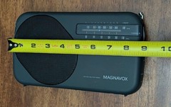 VTG MAGNAVOX AE2100 AM FM PORTABLE RADIO Ac/dc 2 Band Antenna Tested Works! EUC