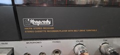 Vintage Ai Rhapsody RY-5100 AM/FM Cassette Turntable Stereo System As-Is
