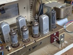 Vintage National Panasonic RE-744 FM AM 2-Band Tube Radio Made in Japan