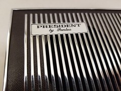 Vtg. President by Peerless Eight Transistor Desk Set AM Radio Calendar Memo NOS!