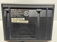 Vtg AM FM Clock Radio Alarm 120v – Battery Back-up- Tested – GPX Model D528