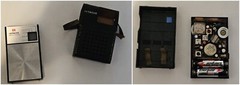 Vintage Hitachi TH-622 AM Radio Solid State MW Transistor 6 w/ Case WORKS GREAT!