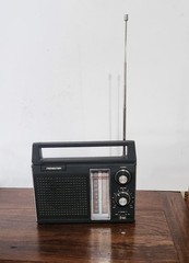 Vintage Soundesign AM FM Portable Radio Model 2260A Tested Works AC/DC Hong Kong