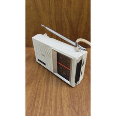 Panasonic RF-541 Vintage Portable AM FM Transistor Radio Off-White Japan MCM