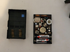 Vintage Hitachi TH-622 AM Radio Solid State MW Transistor 6 w/ Case WORKS GREAT!