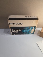 Philco T160 Portable Radio British Radio With Original Box Circuit 1960s